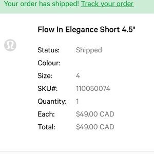 Flow in Elegance 4.5 Lululemon